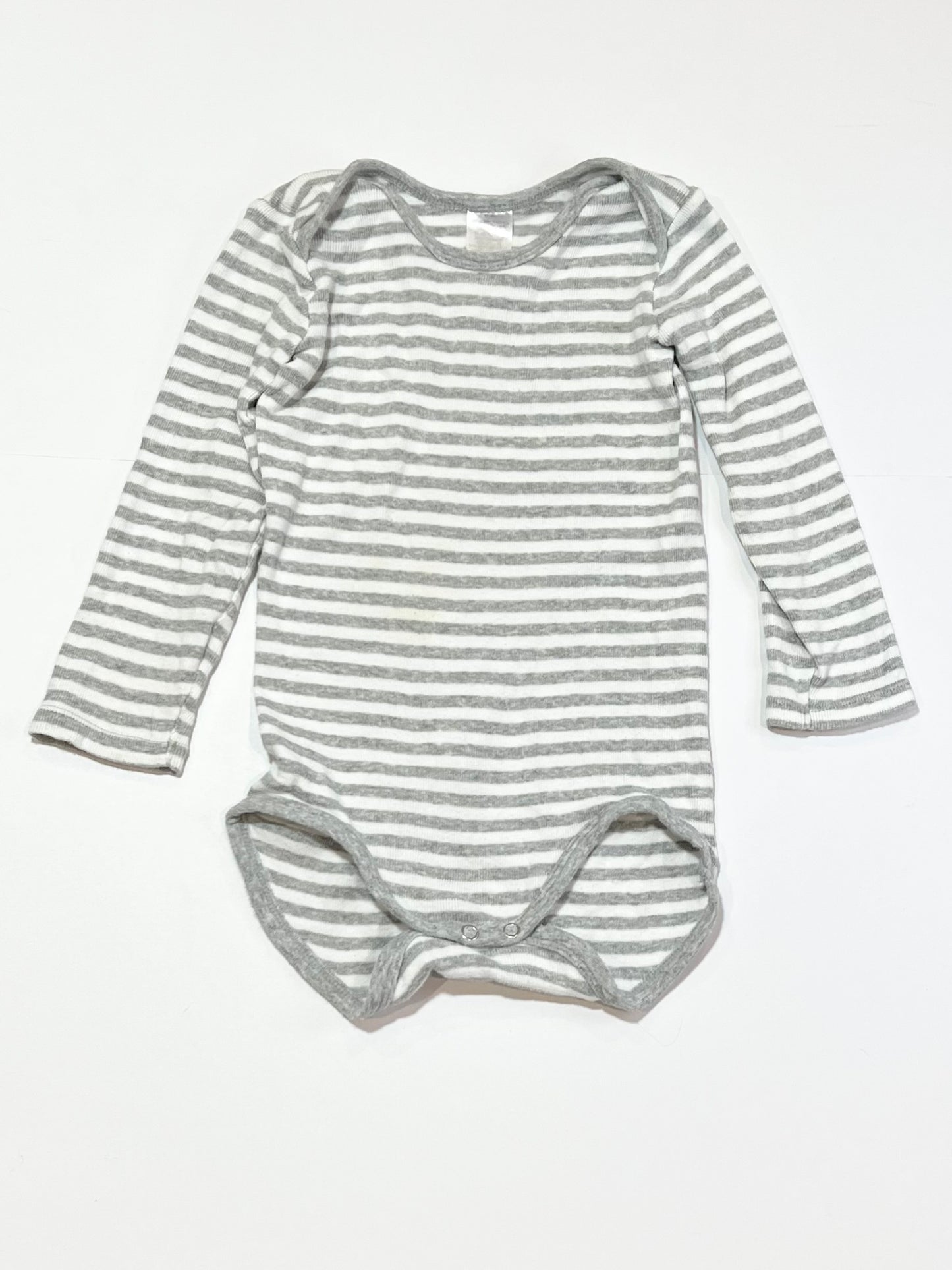 Ribbed striped bodysuit - Size 2