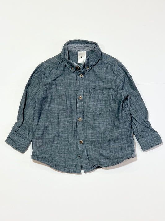 Woven cotton shirt - Size 2