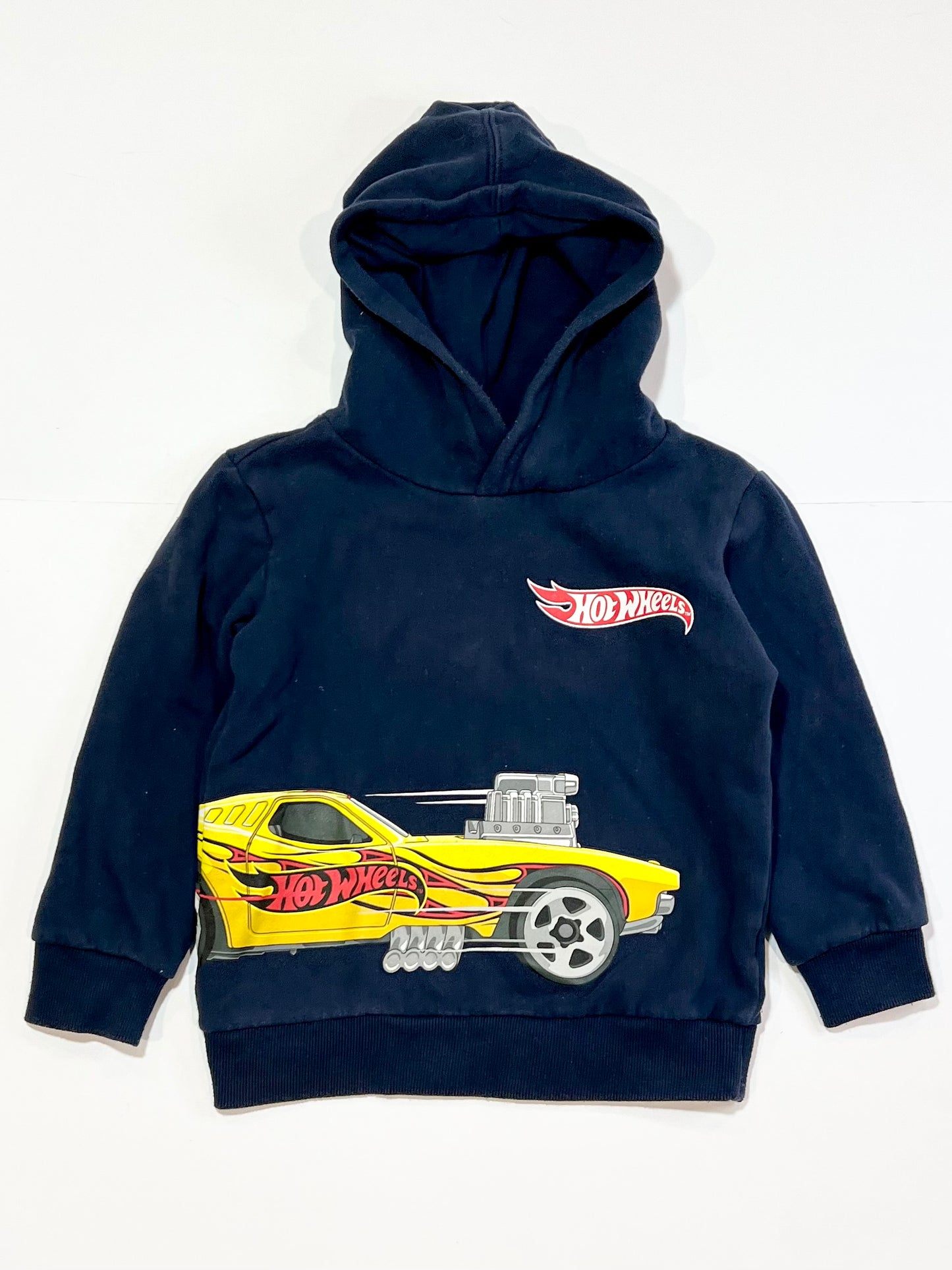 Navy car hoodie - Size 4