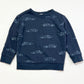 Navy race car sweater - Size 4