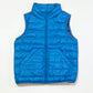 Blue puffer vest - Size 4-6