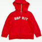 Red zip hoodie - Size 4-5