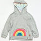 Rainbow pocket hoodie - Size 4
