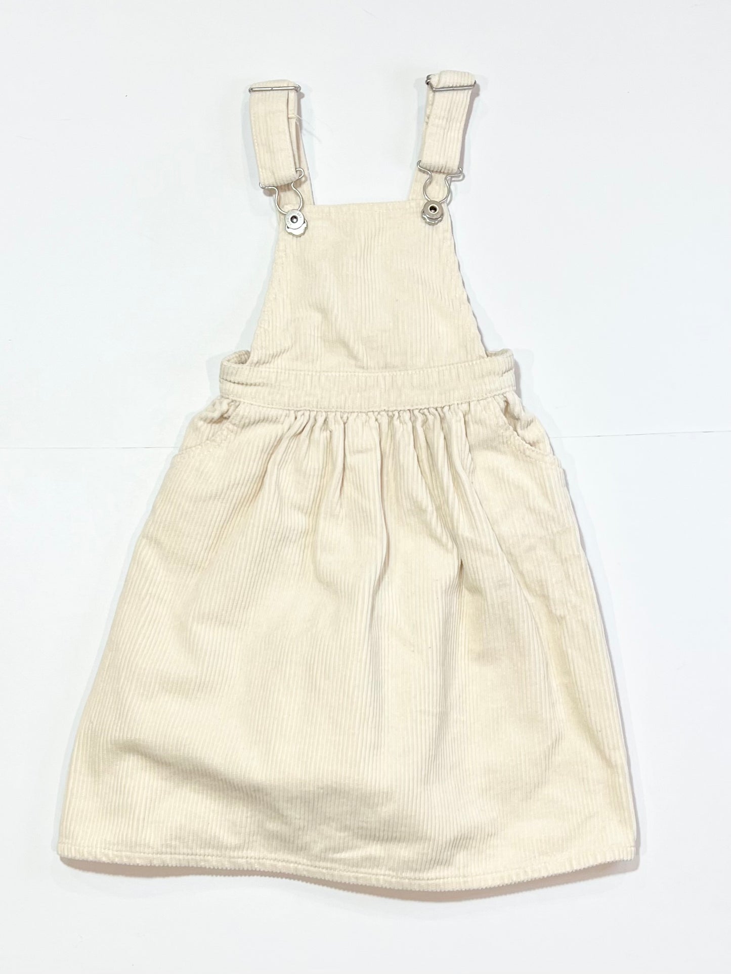 Corduroy pinafore - Size 4