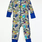 Monsters zip onesie - Size 1