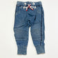 Denim terry trackies - Size 1