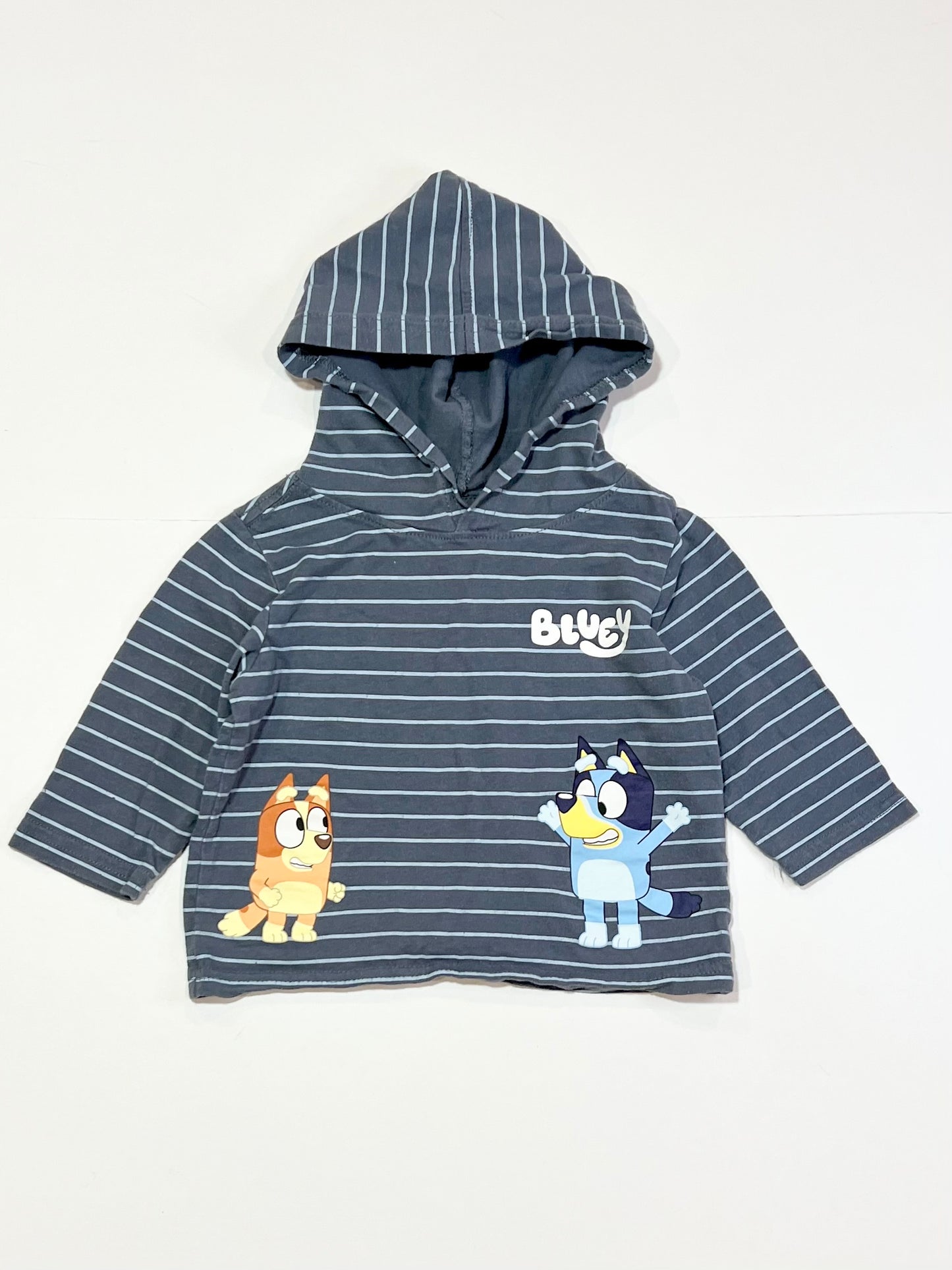 Striped hooded top - Size 1