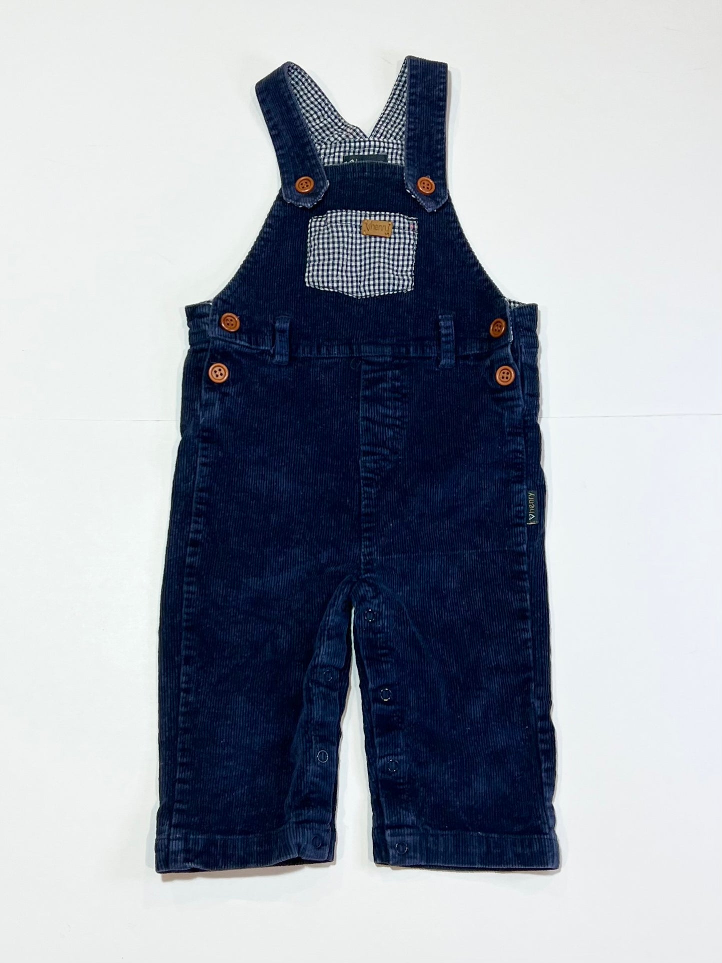 Navy corduroy overalls - Size 1