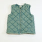 Green quilted vest - Size 1