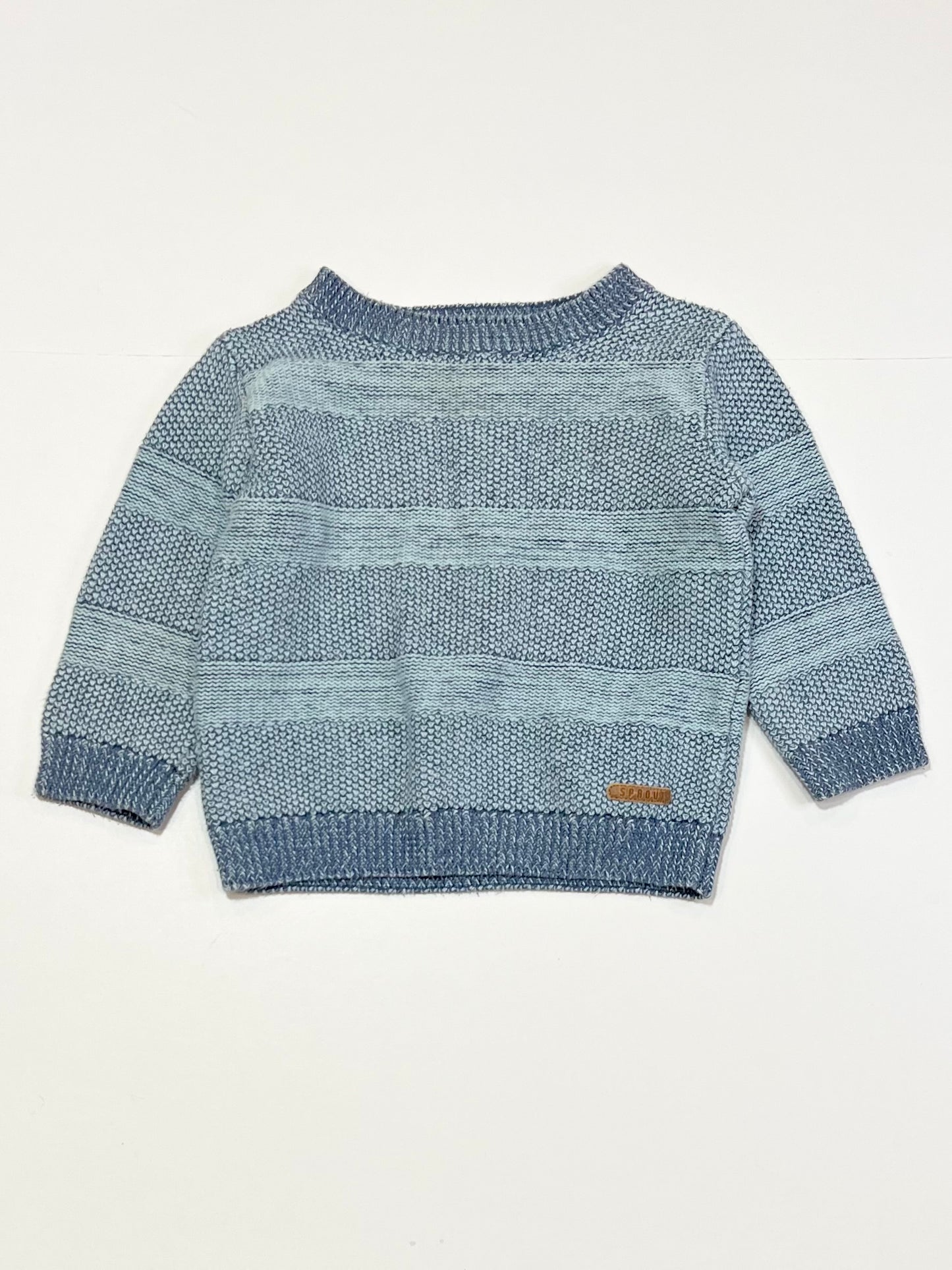 Blue knit jumper - Size 1