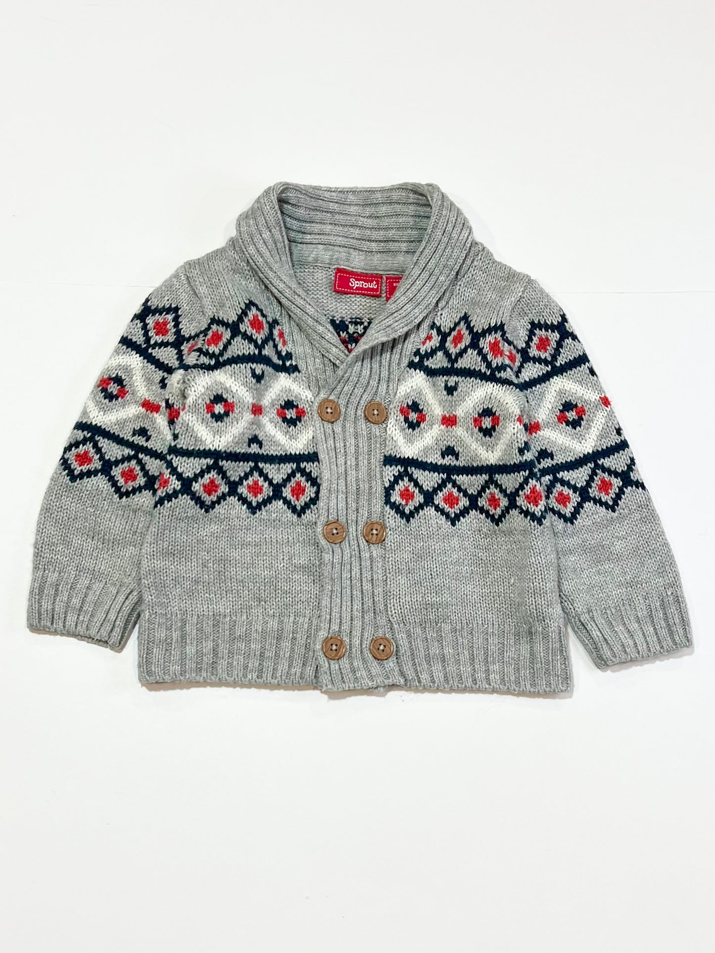 Grey knit jumper - Size 1