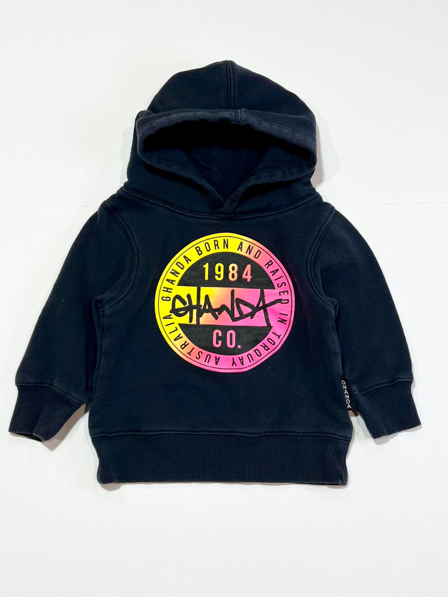 Black 1984 hoodie - Size 1-2