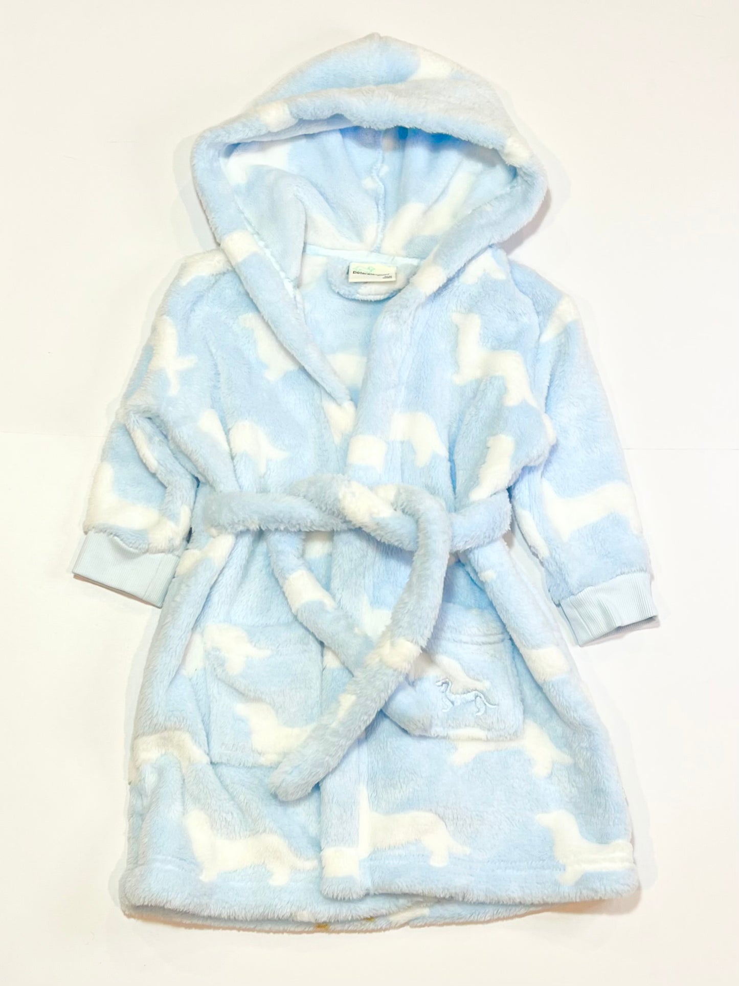 Sausage dog dressing gown - Size 9-18 months