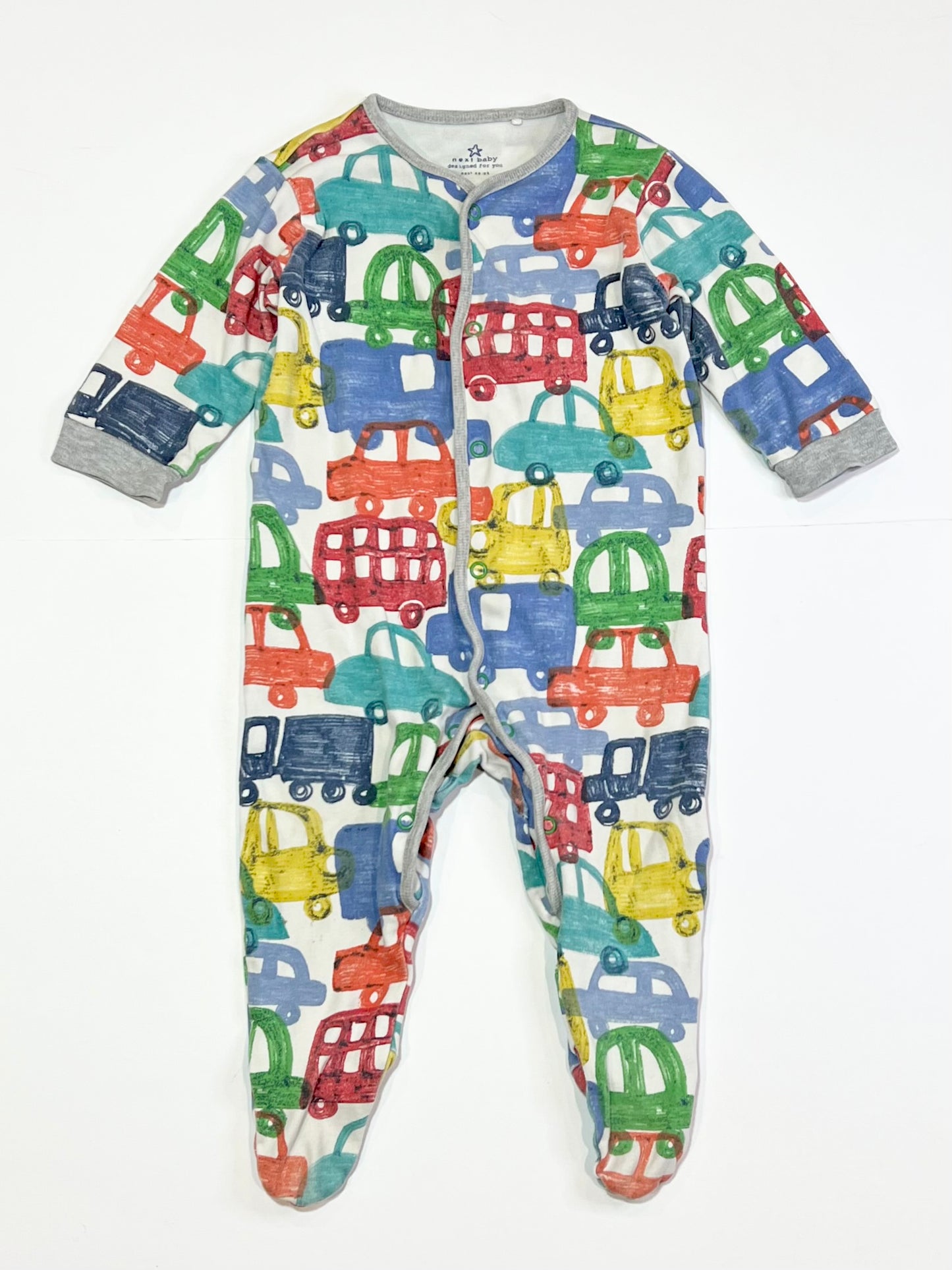 Vehicles onesie - Size 6-9 months