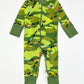 Green ants zip onesie - Size 0