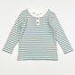 Ribbed henley top - Size 0