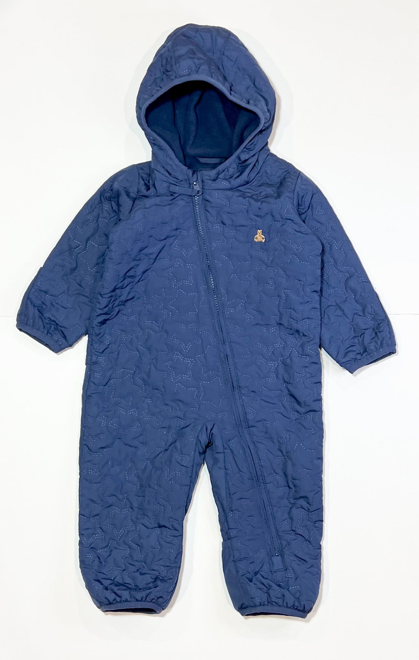 Blue quilted stars coverall - Size 0