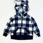 Fleece zip hoodie - Size 6-9 months