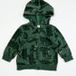 Green dino zip hoodie - Size 0