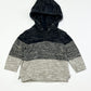 Spliced knit hoodie - Size 9-12 months