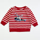 Striped helicopter sweater - Size 0