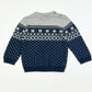 Navy fox jumper - Size 9-12 months