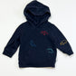 Navy dinosaur hoodie - Size 0