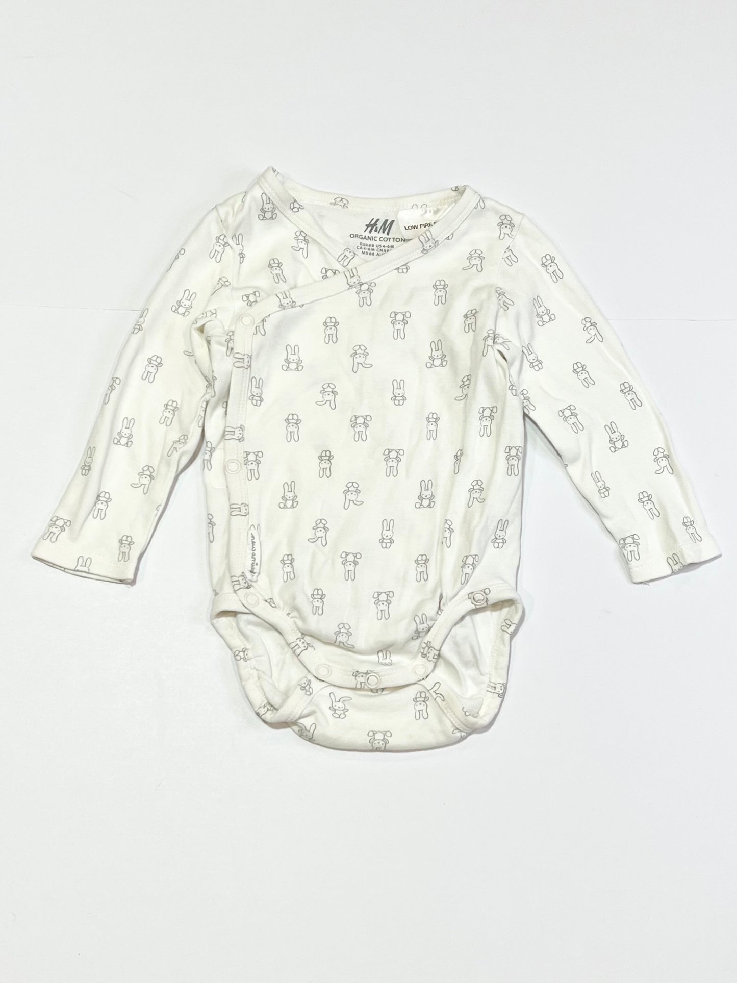 Grey bunny bodysuit - Size 00