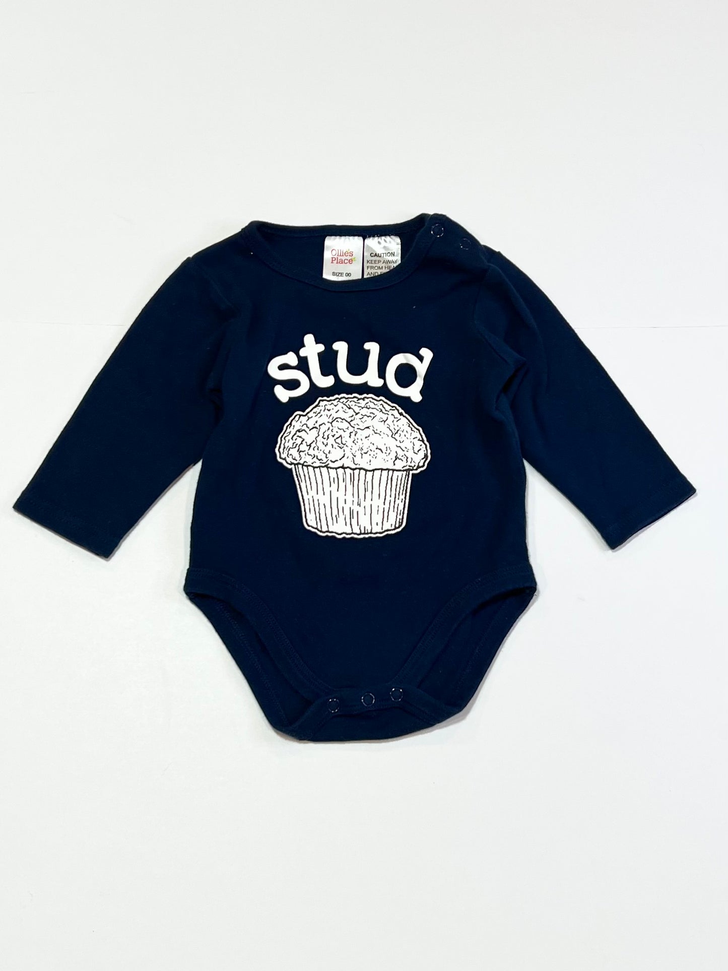 Stud muffin bodysuit - Size 00