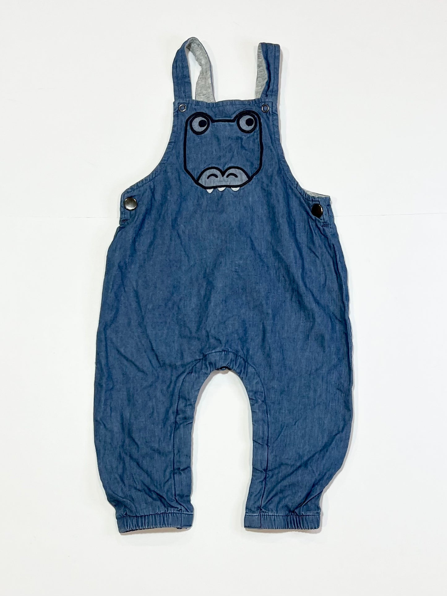 Blue chambray overalls - Size 00