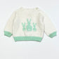 Green bunny jumper - Size 00