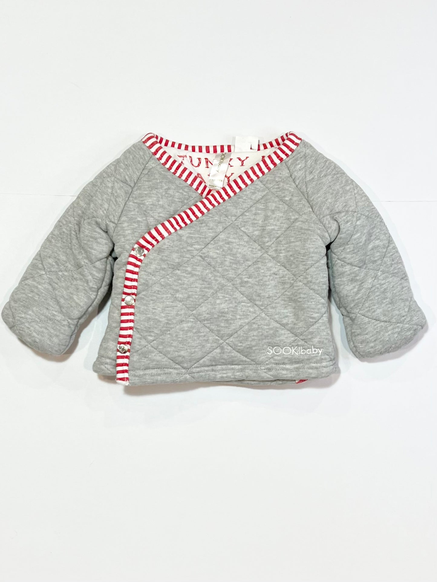 Quilted grey jacket - Size 00