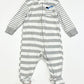 Striped shark zip onesie - Size 00