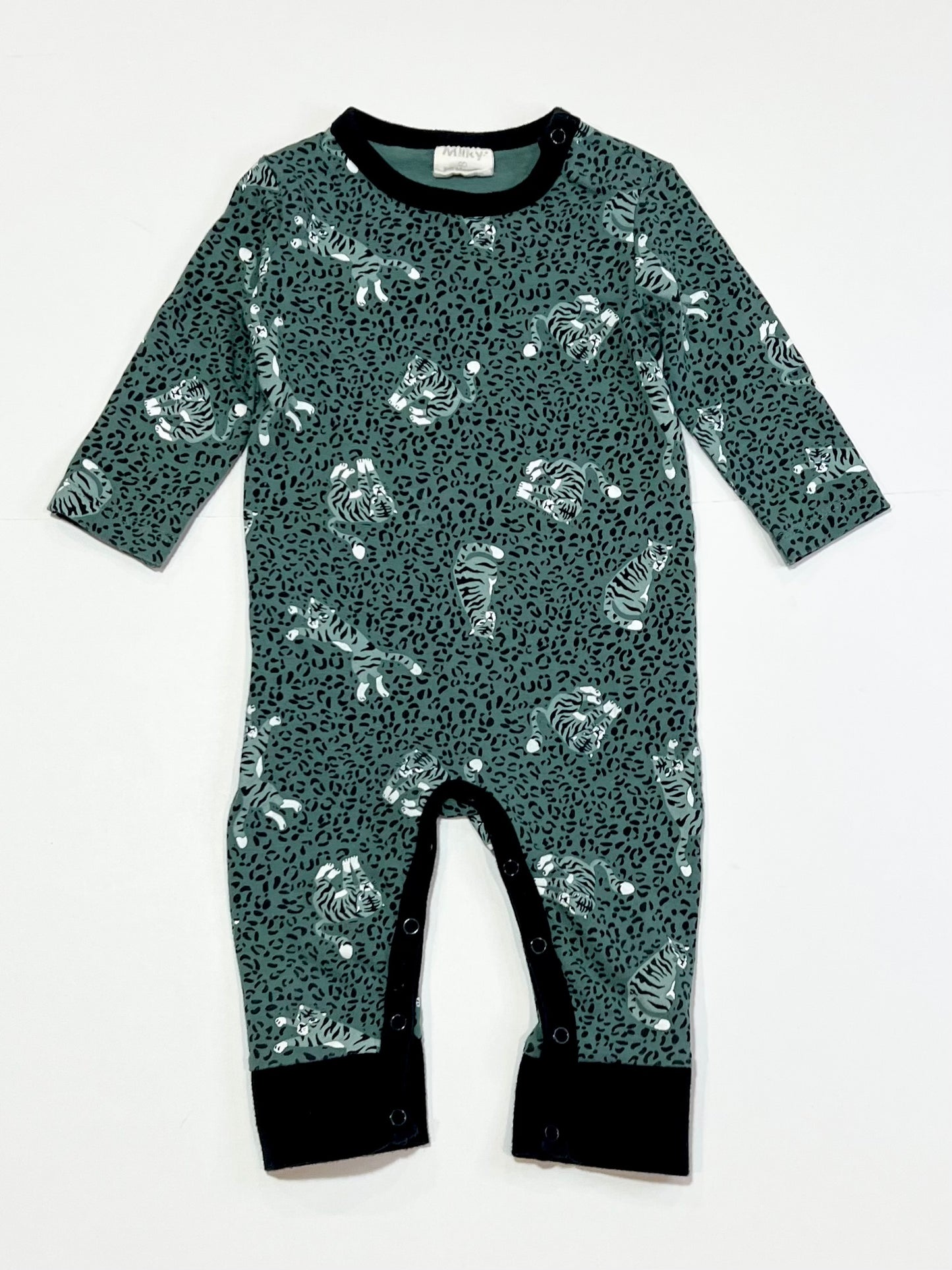 Green tigers onesie - Size 00