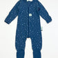 Blue 0.2 tog zip onesie - Size 00