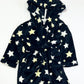 Navy stars dressing gown - Size 2
