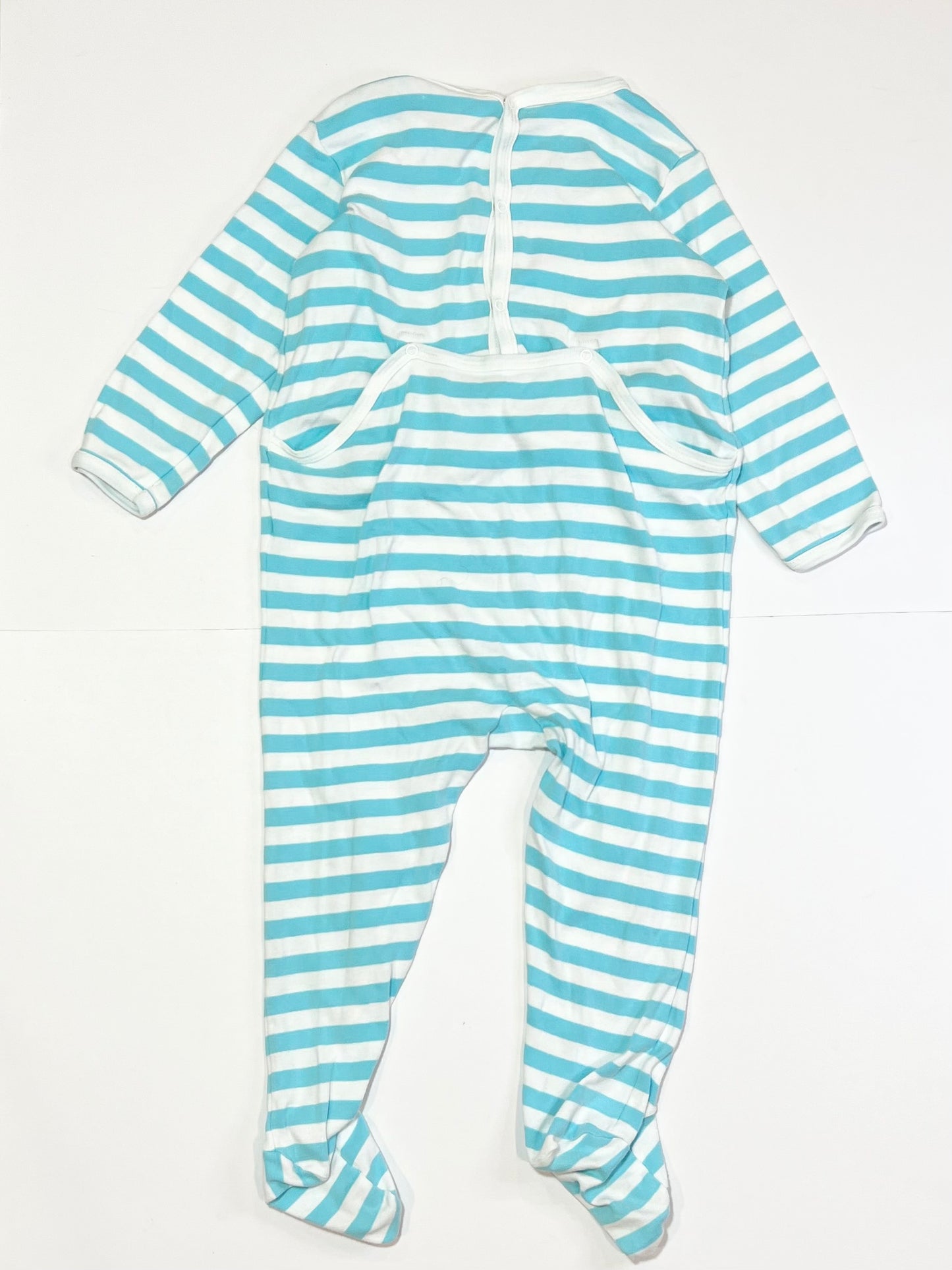 Striped onesie - Size 2