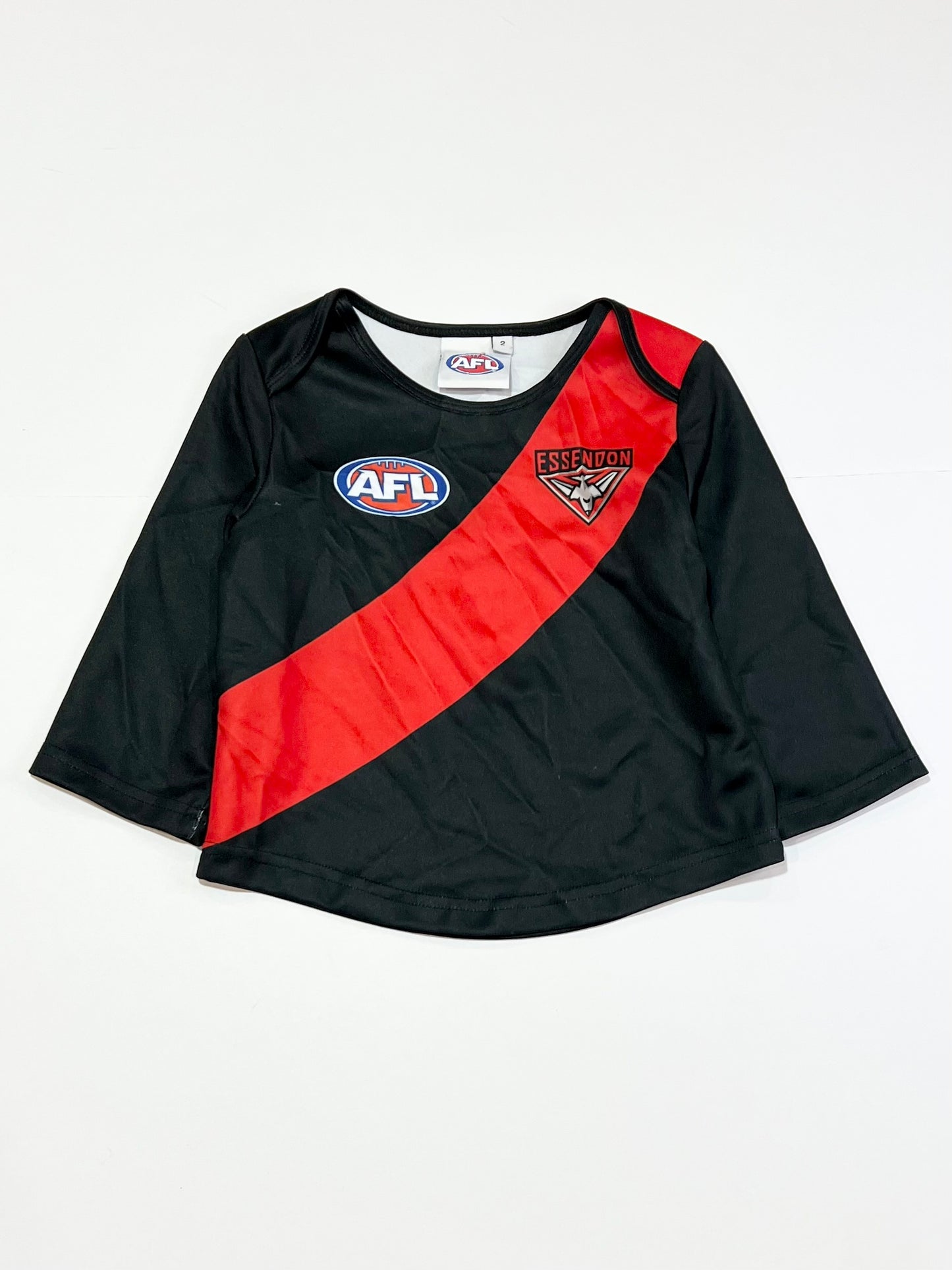 Essendon Bombers jersey - Size 2