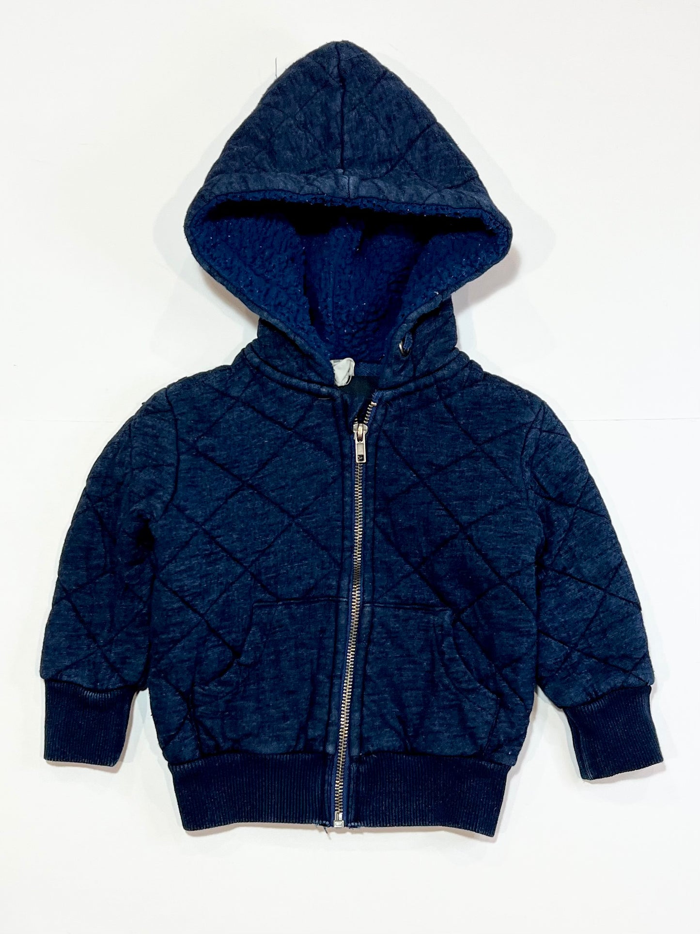 Quilted zip hoodie - Size 2