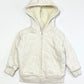Cream sherpa hoodie - Size 2