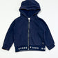 Navy zip hoodie - Size 2