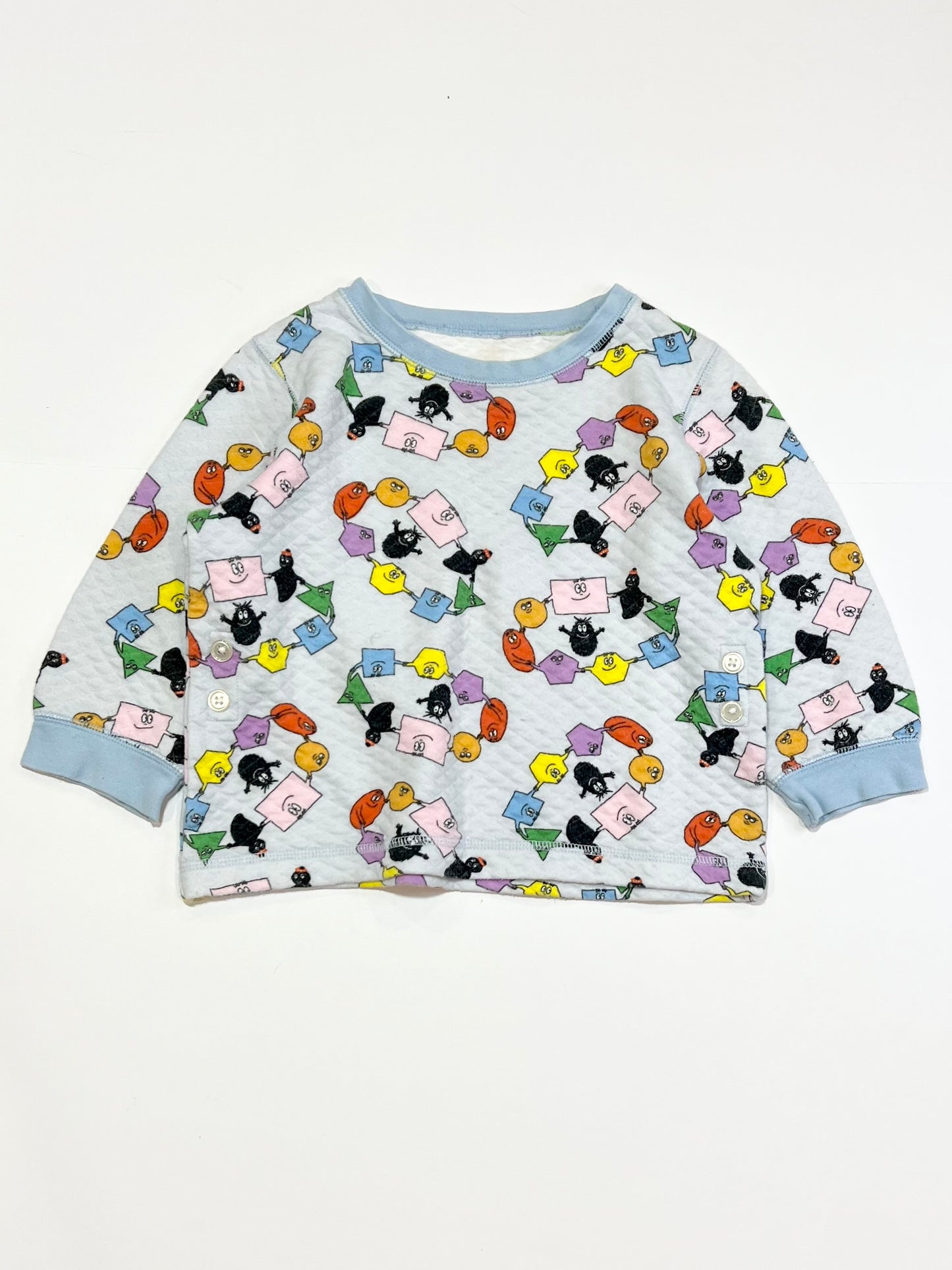 Quilted shapes sweater - Size 2-3