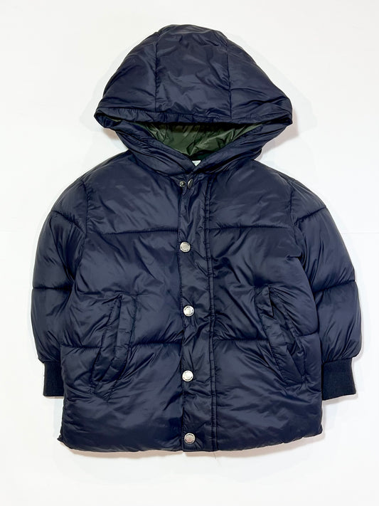 Navy puffer jacket - Size 2-3