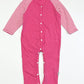 Pink striped onesie - Size 1