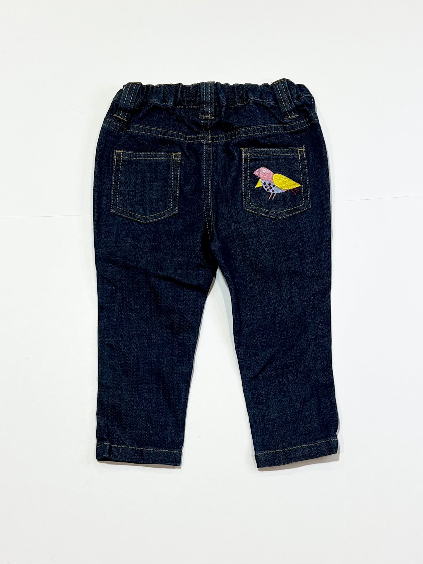 Embroidered denim jeans - Size 1
