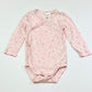Hearts cross-over bodysuit - Size 1