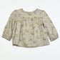 Grey floral cotton top - Size 1