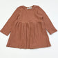 Brown ribbed dress - Size 1
