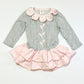 Terry flower dress - Size 1