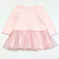 Pink hearts tulle dress - Size 1